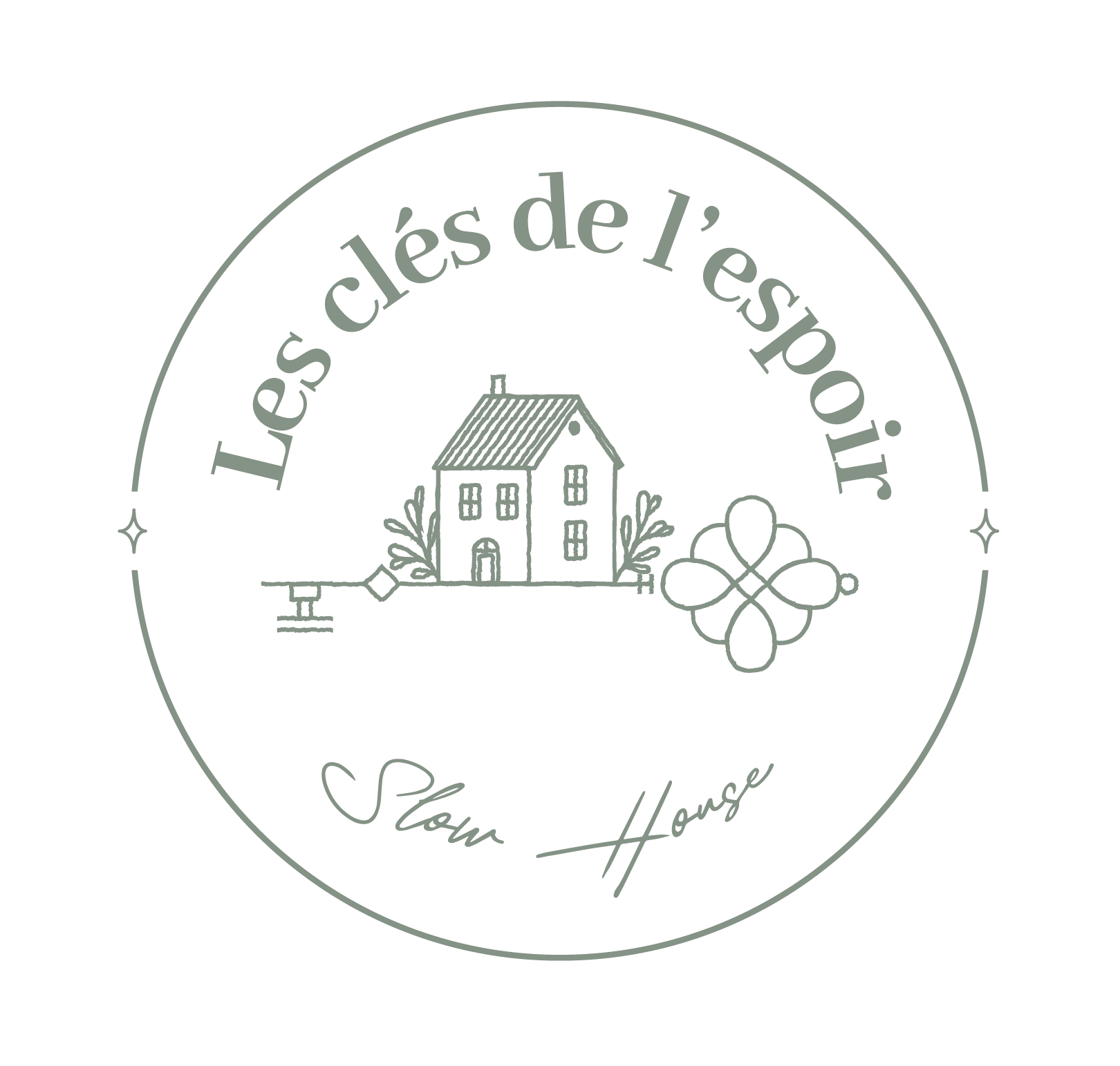 Badge tracé principal vert